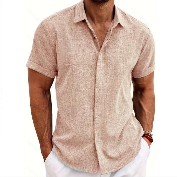 Short Sleeve Linen Shirt