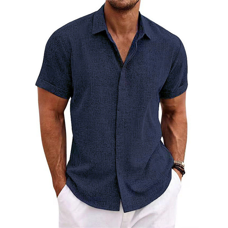 Short Sleeve Linen Shirt
